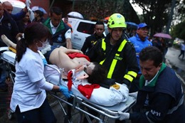 Đánh bom khu mua sắm ở thủ đô Colombia, nhiều người thương vong